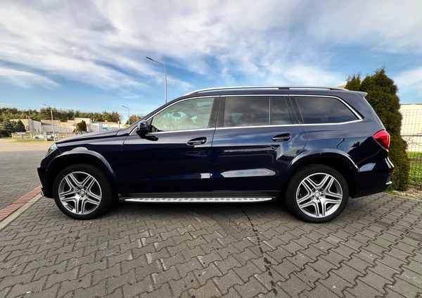 Mercedes-Benz GL cena 168999 przebieg: 124359, rok produkcji 2013 z Tomaszów Lubelski małe 781